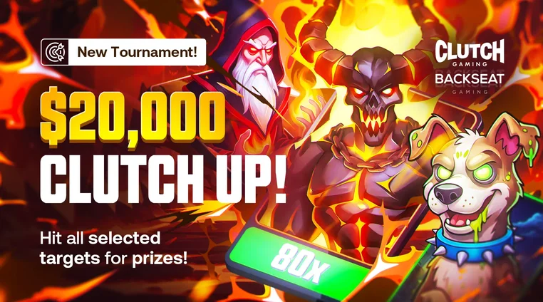 Tournoi Clutch Up à 20 000$ sur Shuffle